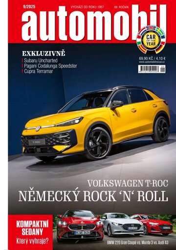 Obálka e-magazínu Automobil 9/2025