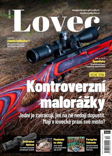 Obálka e-magazínu Lovec 12/2025