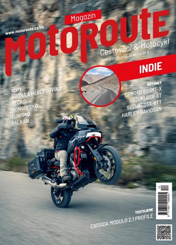 Obálka e-magazínu Magazín MotoRoute 6/2025