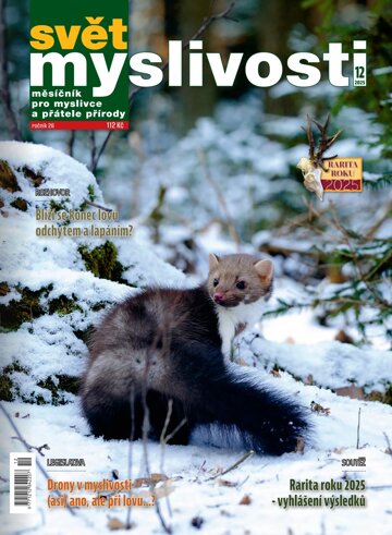 Obálka e-magazínu SVĚT MYSLIVOSTI 12/2025