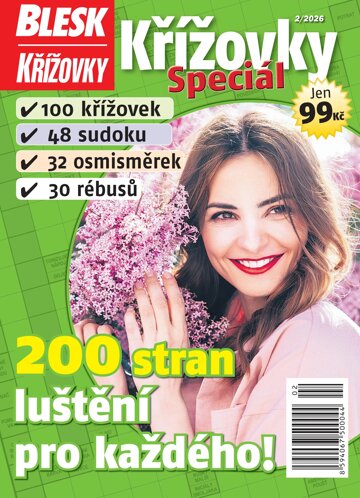 Obálka e-magazínu Blesk Křížovky Speciál 2/2026