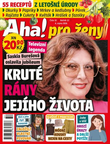 Obálka e-magazínu AHA! pro ženy 32/2026