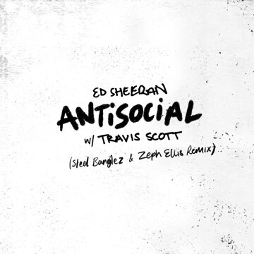 Obálka uvítací melodie Antisocial (Steel Banglez & Zeph Ellis Remix)