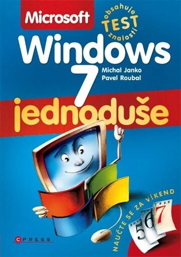 Obálka knihy Microsoft Windows 7 Jednoduše