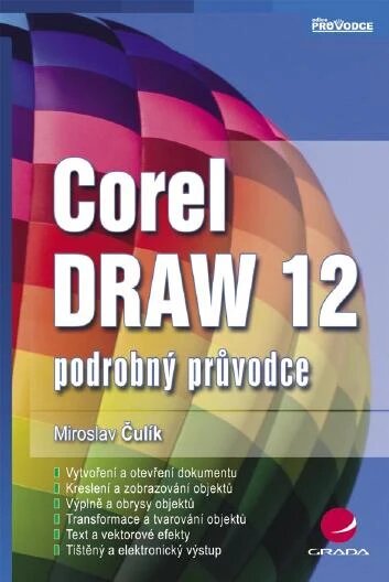 Obálka knihy CorelDRAW 12