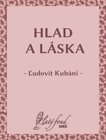 Obálka knihy Hlad a láska