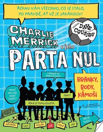 Obálka knihy Charlie Merrick a jeho parta nul: Branky, body, kámoši