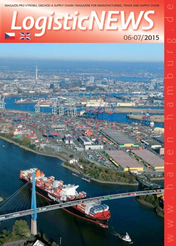 Obálka e-magazínu Logistic News 6-7/2015