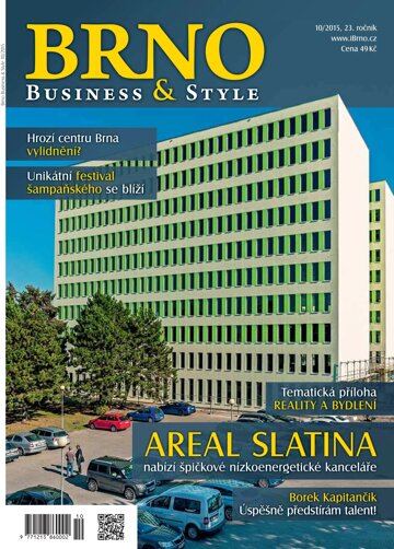 Obálka e-magazínu Brno Business & Style 10/2015