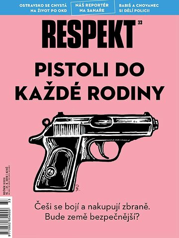 Obálka e-magazínu Respekt 33/2016