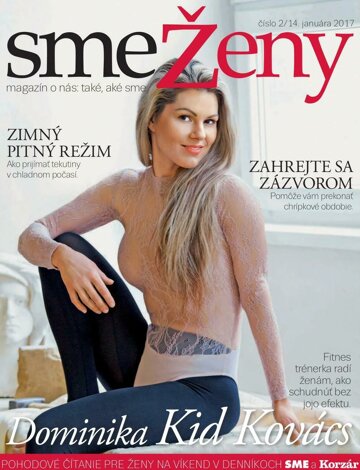 Obálka e-magazínu SME Ženy 14/1/2017