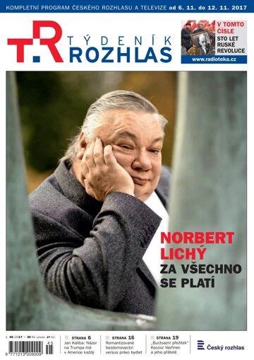 Obálka e-magazínu Týdeník Rozhlas 45/2017