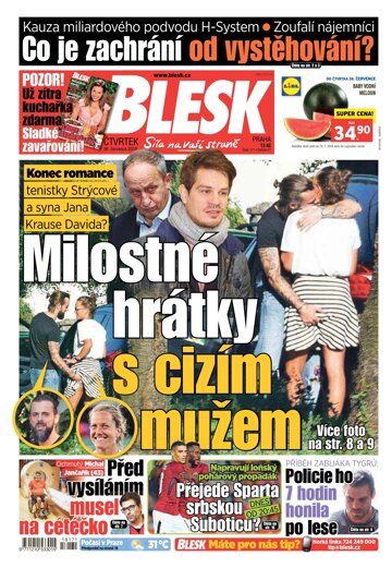 Obálka e-magazínu Blesk 26.7.2018