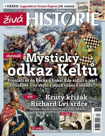 Obálka e-magazínu Živá historie 12/2018