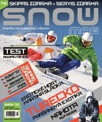 Obálka e-magazínu SNOW 70 - listopad 2012 - testy lyží