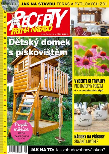 Obálka e-magazínu Recepty prima nápadů 9/2019