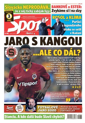 Obálka e-magazínu Sport 11.2.2020