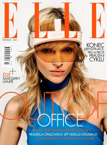 Obálka e-magazínu ELLE 7/2021