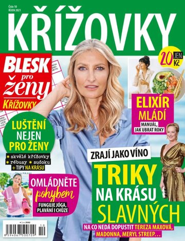 Obálka e-magazínu Blesk pro ženy Křížovky 10/2021