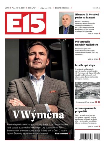 Obálka e-magazínu E15 - 10.12.2021