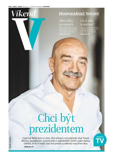 Obálka e-magazínu Hospodářské noviny - příloha Víkend 093 - 13.5.2022 Víkend