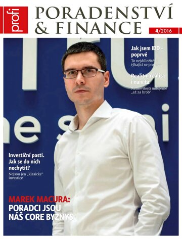 Obálka e-magazínu Profi Poradenství Finance 4/2016