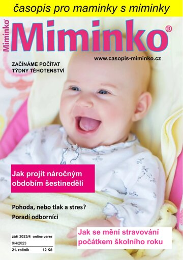 Obálka e-magazínu Miminko 9.4.2023