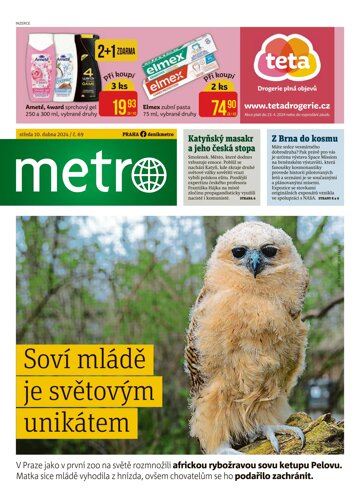 Obálka e-magazínu deník METRO 10.4.2024