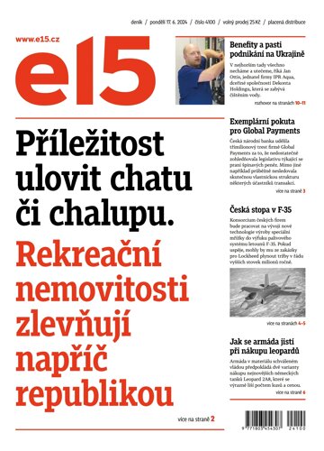 Obálka e-magazínu E15 17.6.2024