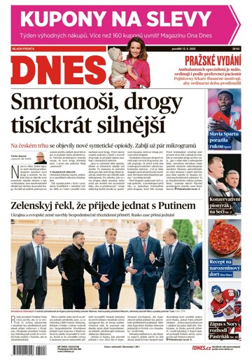 Obálka e-magazínu MF Dnes 12.5.2025