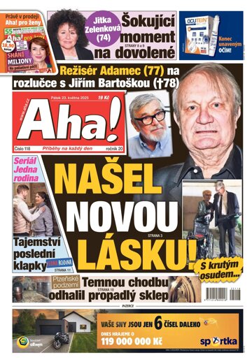 Obálka e-magazínu AHA! 23.5.2025