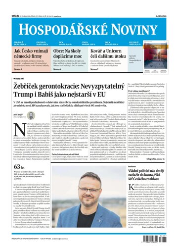 Obálka e-magazínu Hospodářské noviny 077 - 22.4.2026