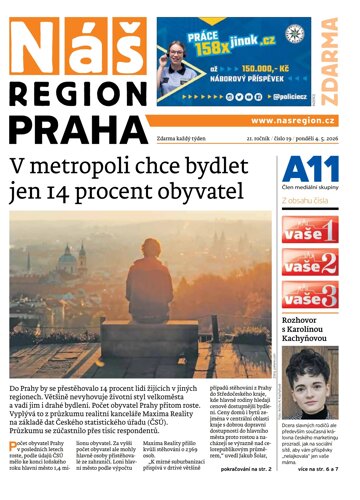 Obálka e-magazínu Náš Region - Praha 19/2026