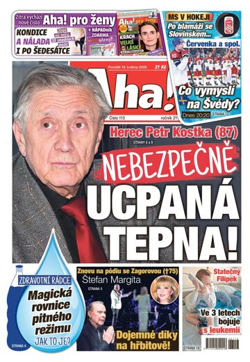 Obálka e-magazínu AHA! 18.5.2026