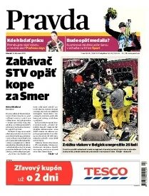 Obálka e-magazínu Pravda 16.2.2010