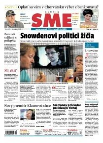 Obálka e-magazínu SME 27.6.2013