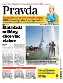 Obálka e-magazínu Pravda 23. 7. 2013