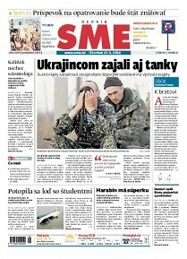 Obálka e-magazínu SME 17.4.2014