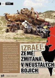 Obálka e-magazínu Izrael - Zěmě zmítaná v neustálých bojích