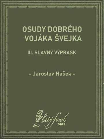 Obálka knihy Osudy dobrého vojáka Švejka III