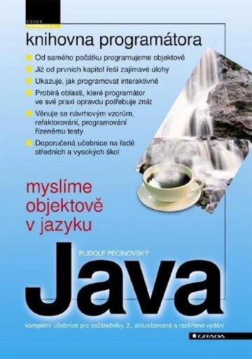 Obálka knihy Myslíme objektově v jazyku Java