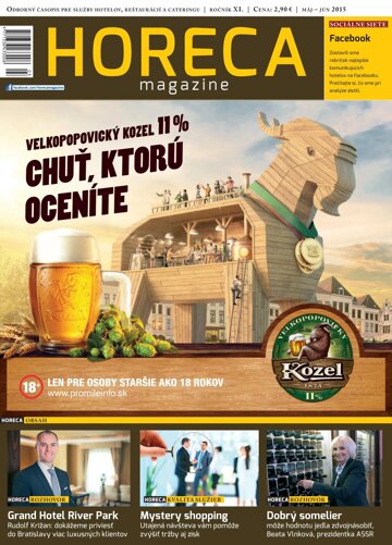 Obálka e-magazínu Horeca 5-6/2015