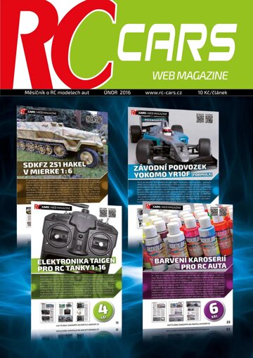 Obálka e-magazínu RC cars web 2/16