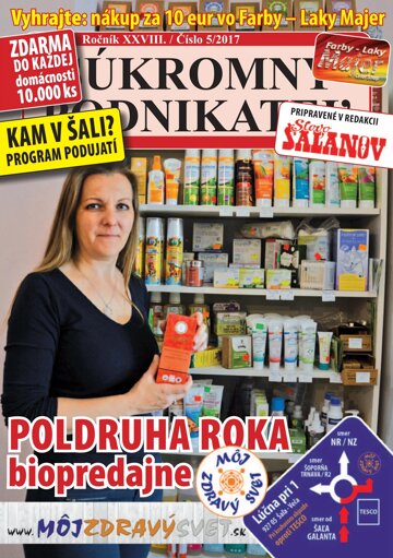 Obálka e-magazínu Súkromný podnikateľ 5/2017