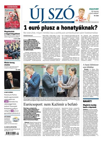 Obálka e-magazínu Új Szó 5.12.2017
