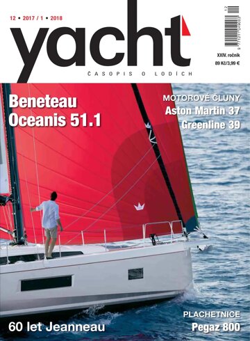 Obálka e-magazínu Yacht 12/17 - 1/18