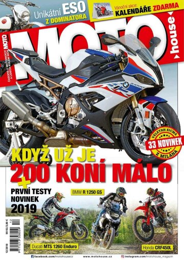 Obálka e-magazínu Motohouse 12/2018