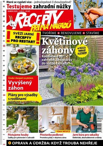 Obálka e-magazínu Recepty prima nápadů 4/2021