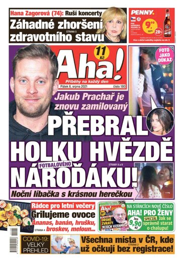 Obálka e-magazínu AHA! 6.8.2021