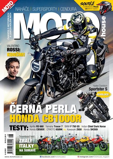 Obálka e-magazínu Motohouse 8-9/2021